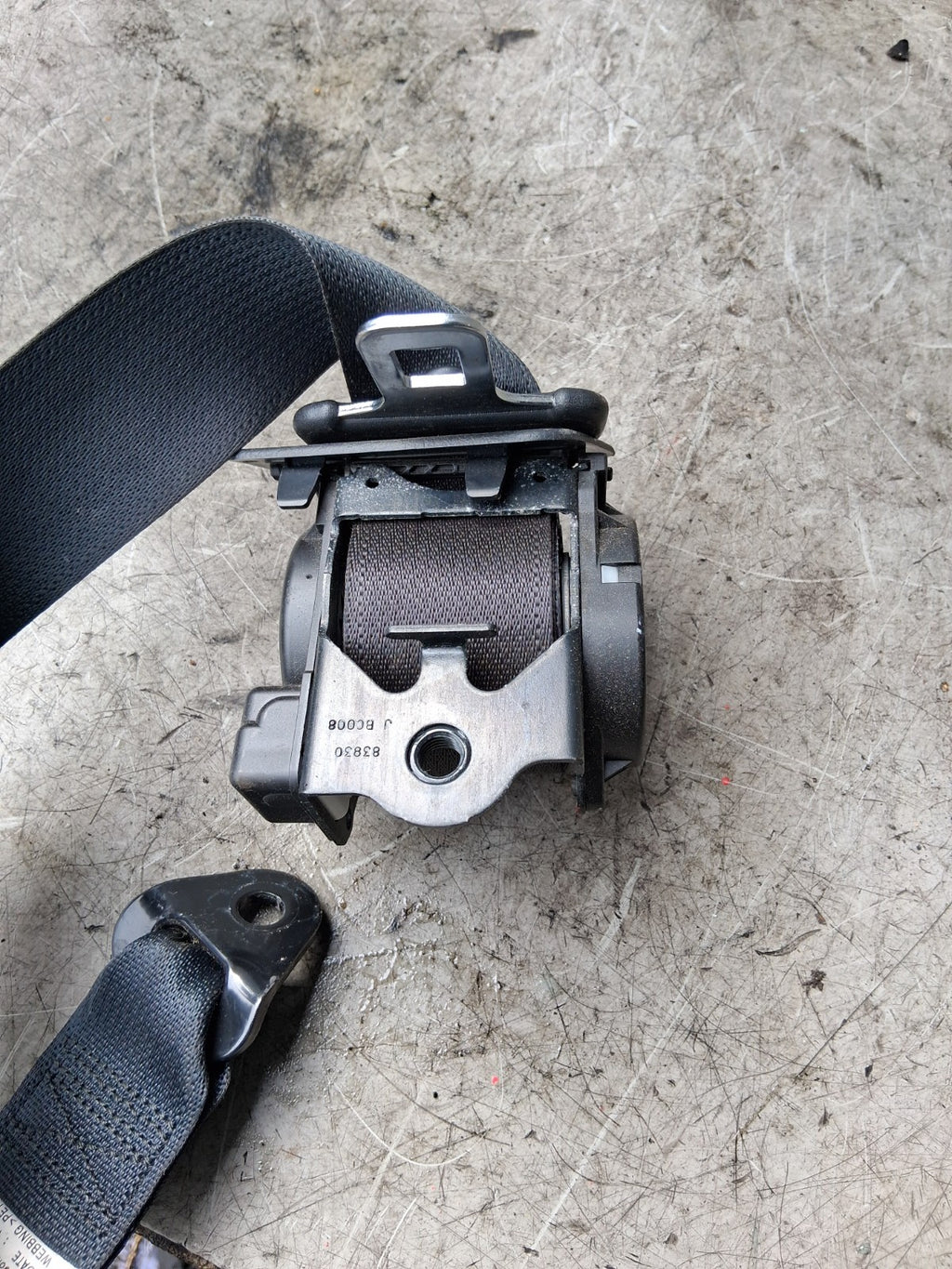 2020 NISSAN QASHQAI J11 MK2 OSR DRIVER SIDE REAR RIGHT SEAT BELT 80920AA
