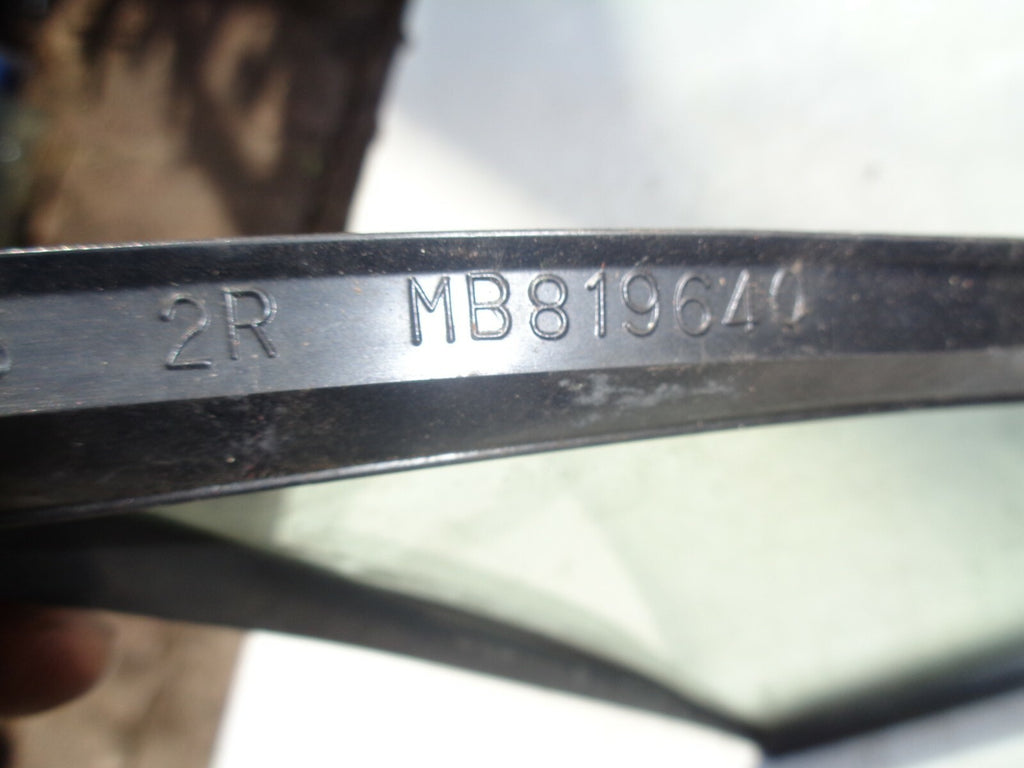 MITSUBISHI EVO 3 1996 2.0 T OSR DRIVER SIDE REAR QUARTER GLASS