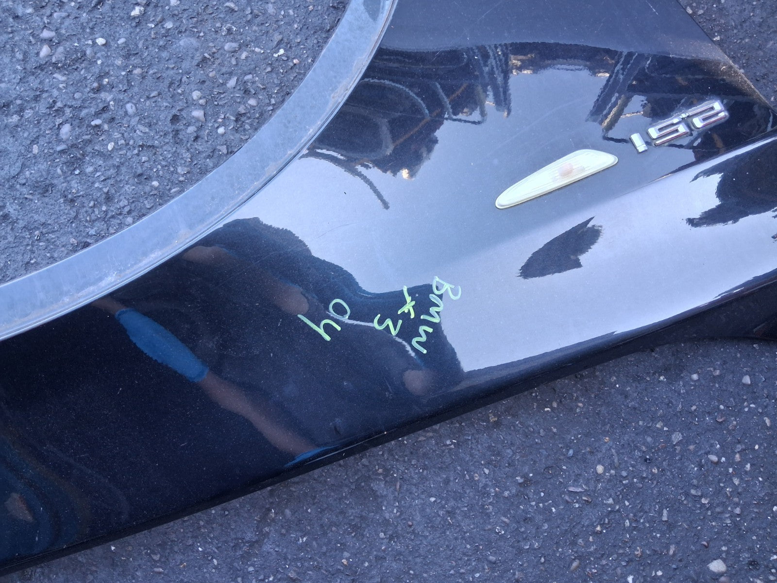 2004 BMW X3 E83 OSF DRIVER SIDE FRONT RIGHT WING PANEL BLACK