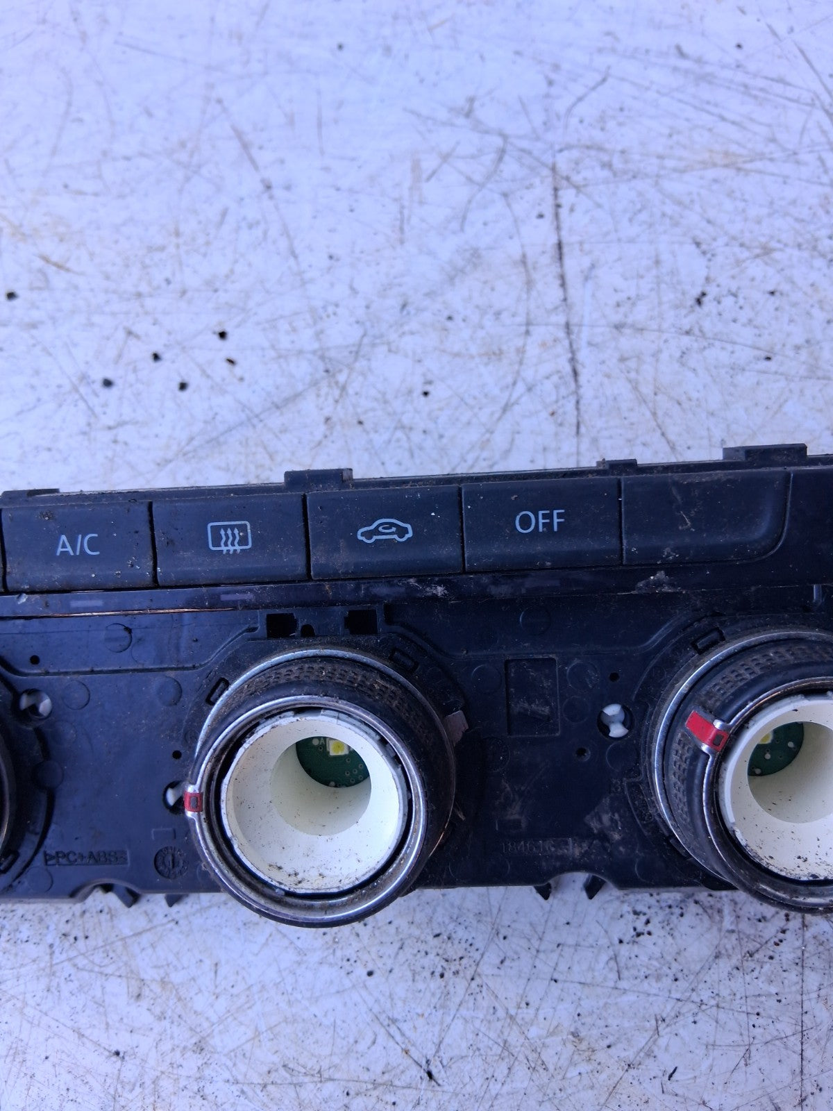 2017 VW VOLKSWAGEN GOLF MK7 HEATER CONTROL PANEL 5G0907426J