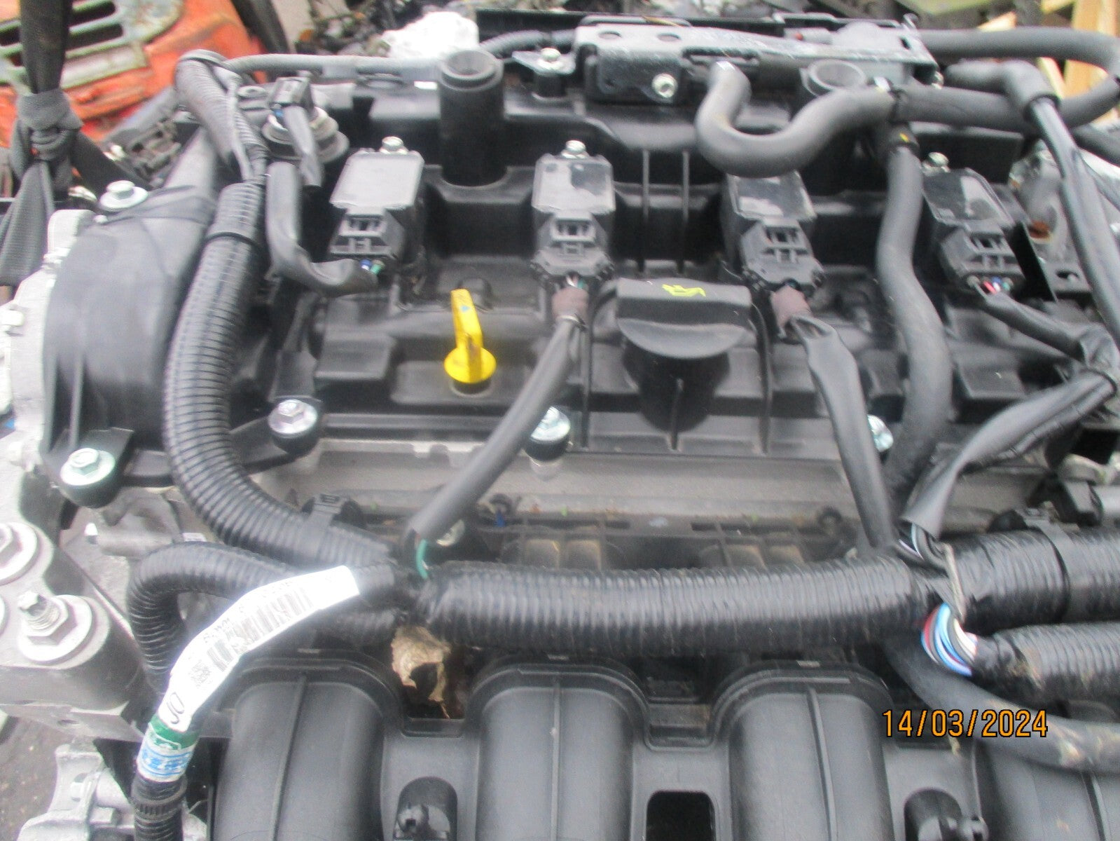 2021 MAZDA 3 MK4 2.0 PETROL SKYACTIV-G HYBRID BARE ENGINE WITH PUMPS PE 21660345