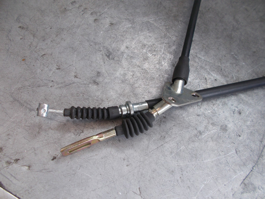 MAZDA DRIVER SIDE REAR OFF SIDE REAR BRAKE CABLE