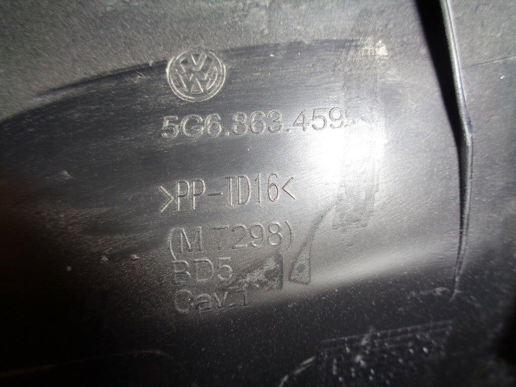 VW VOLKSWAGEN GOLF MK7 GTD BOOT TRUNK LOADING EDGE TRIM COVER 5G6863459