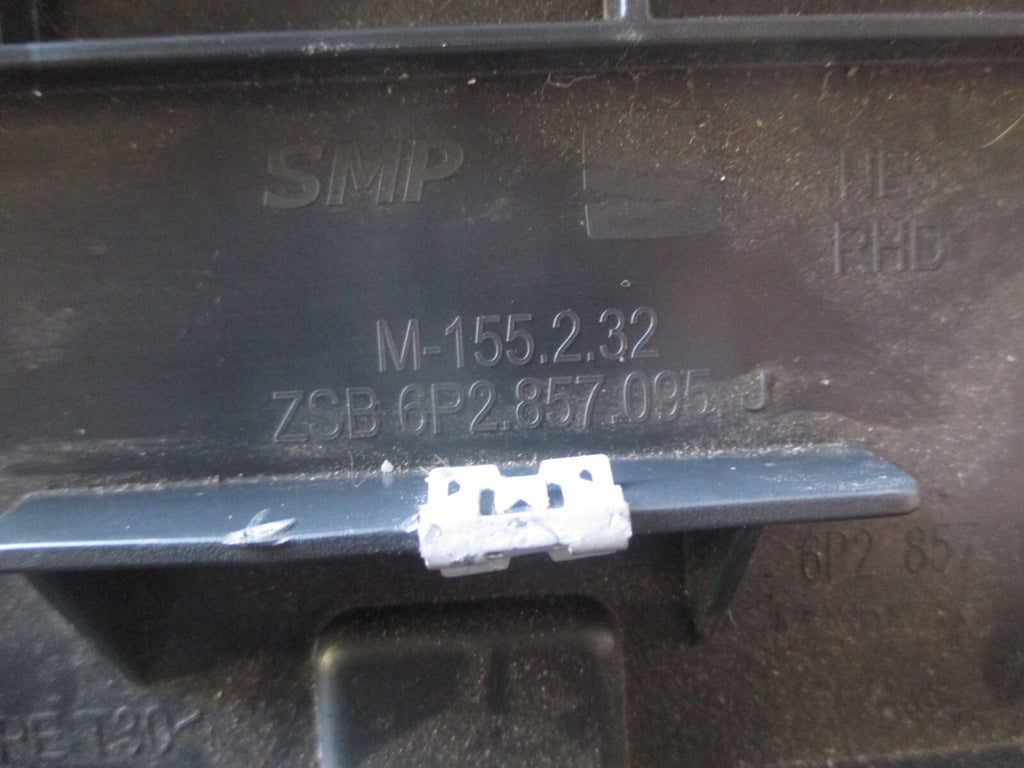 SEAT IBIZA 6J 2017 GLOVEBOX GLOVE BOX STORAGE COMPARTMENT 6P2857103