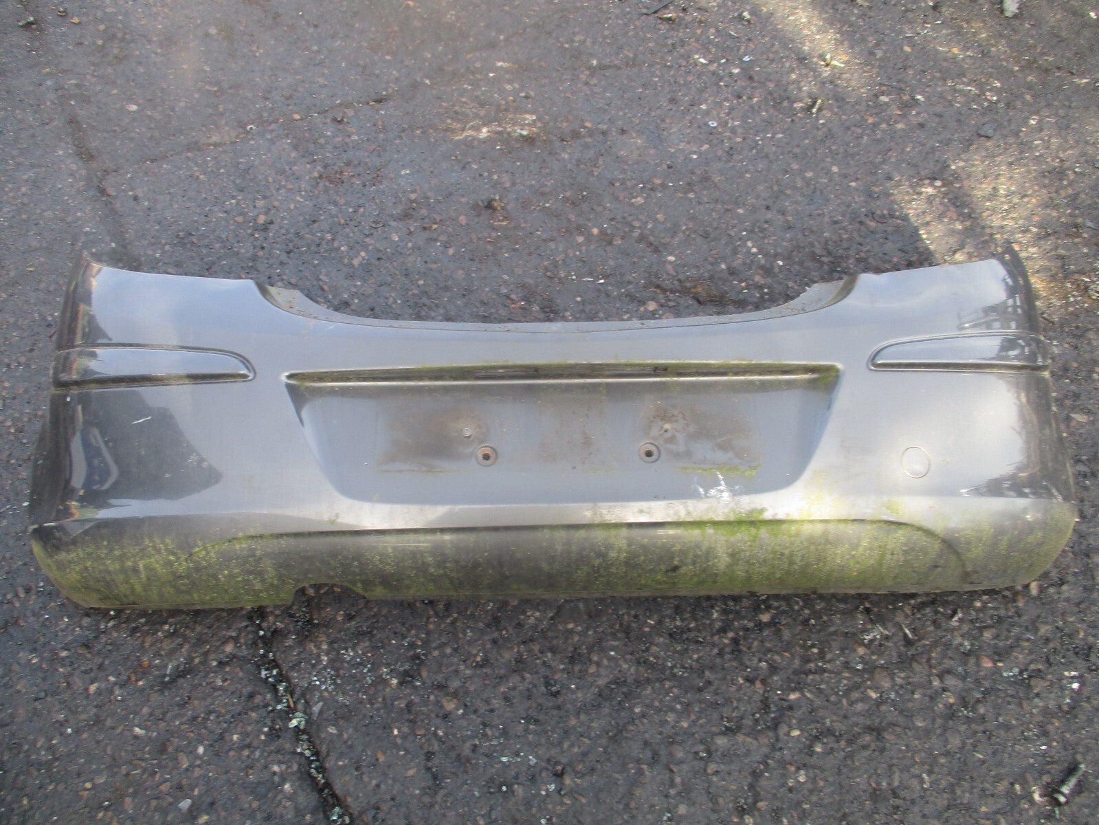 VAUXHALL CORSA D 2012 REAR COMPLETE BUMPER GREY