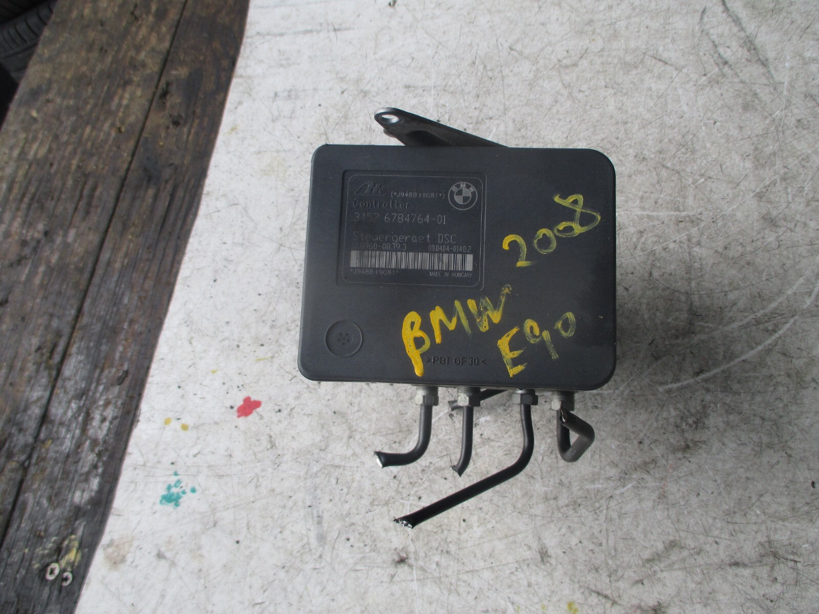 BMW 3 SERIES E90 2008 2.0 PETROL ABS PUMP CONTROL MODULE 6784763