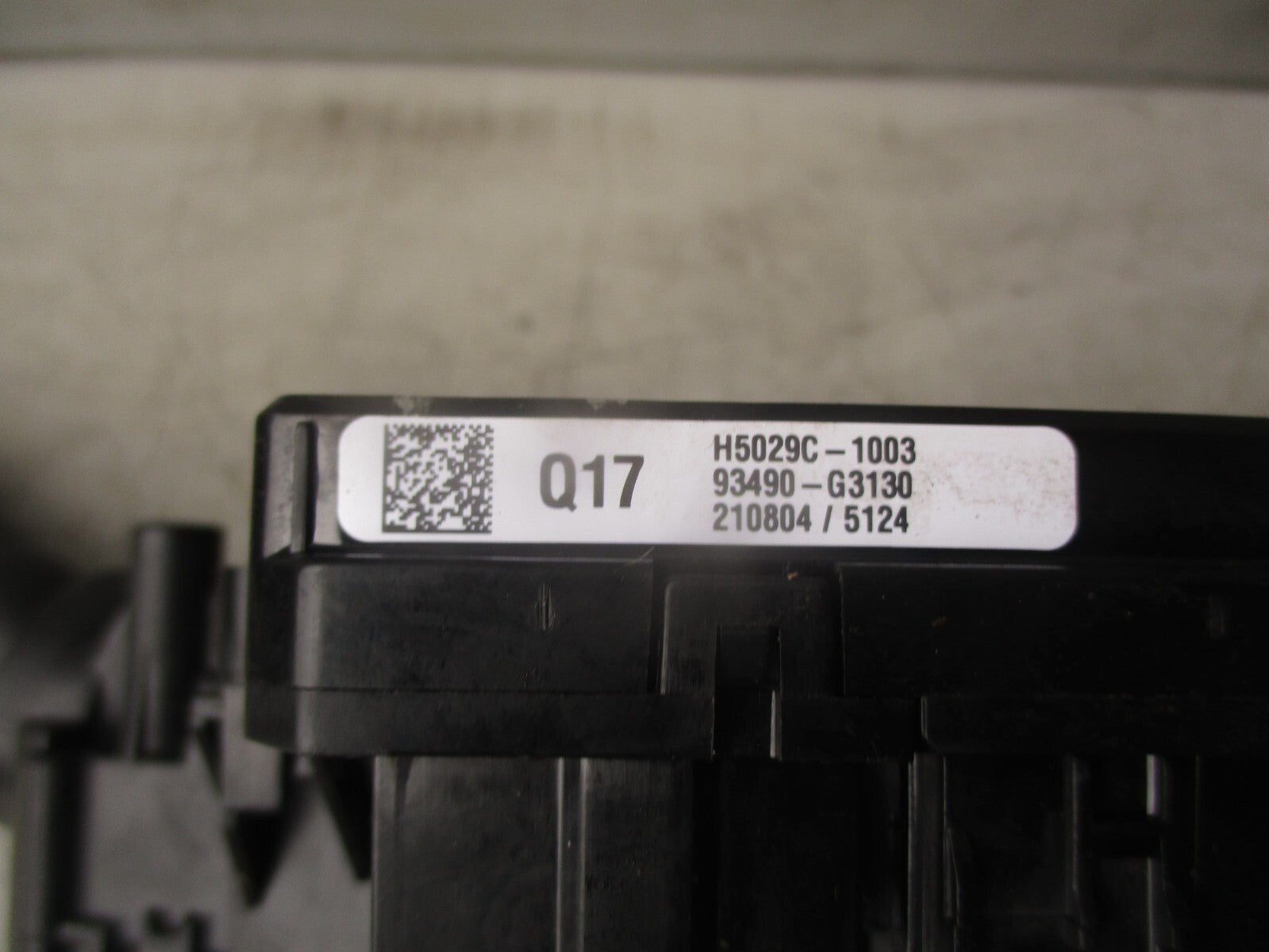 2021 KIA PICANTO MK3 JA INDICATOR WIPER COMBINATION SWITCH STALK 93490G3130