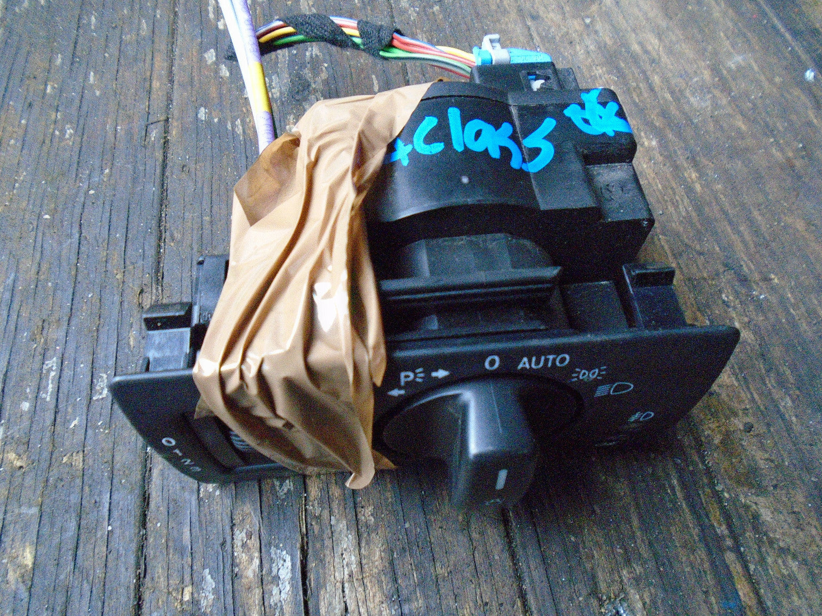 MERCEDES BENZ A CLASS W169 AUTO HEADLIGHT CONTROL ADJUSTER SWITCH A1695453004