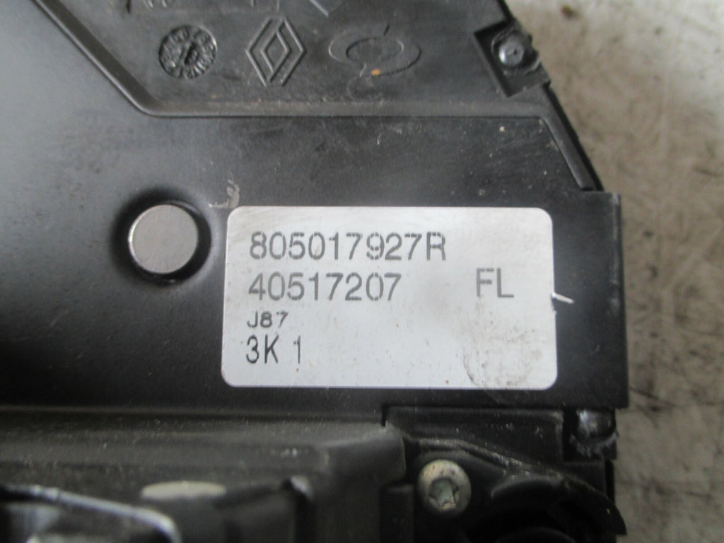 RENAULT CAPTUR 2018 MK1 NSF FRONT PASSENGER SIDE DOOR LOCK MECHANISM 805017927