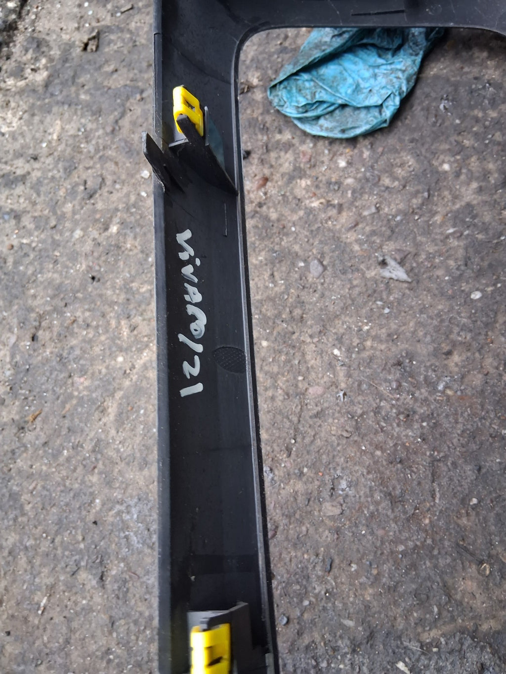 2021 VAUXHALL VIVARO MK3 FRONT DASHBOARD SURROUND TRIM PANEL 9809503677