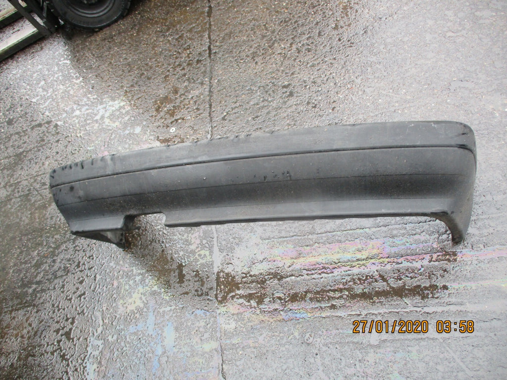 AUDI 80 B3 1990 REAR COMPLETE BUMPER PLASTIC BLACK