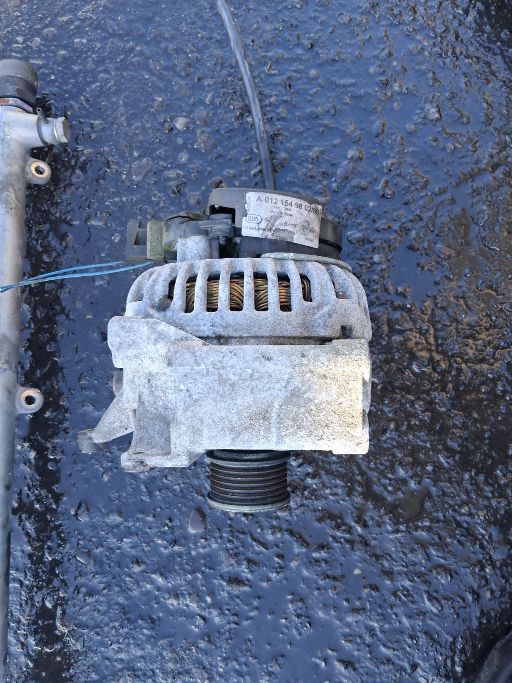 2004 MERCEDES BENZ E CLASS W211 E320 DIESEL ALTERNATOR A0121549802