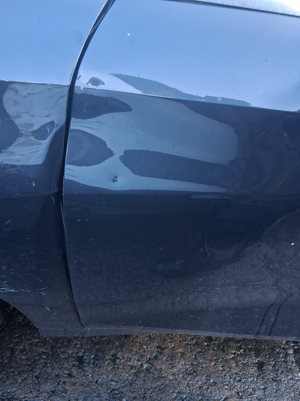 2025 AUDI A3 8Y HATCHBACK FACELIFT NSF PASSENGER SIDE LEFT BARE DOOR GREY LX7L