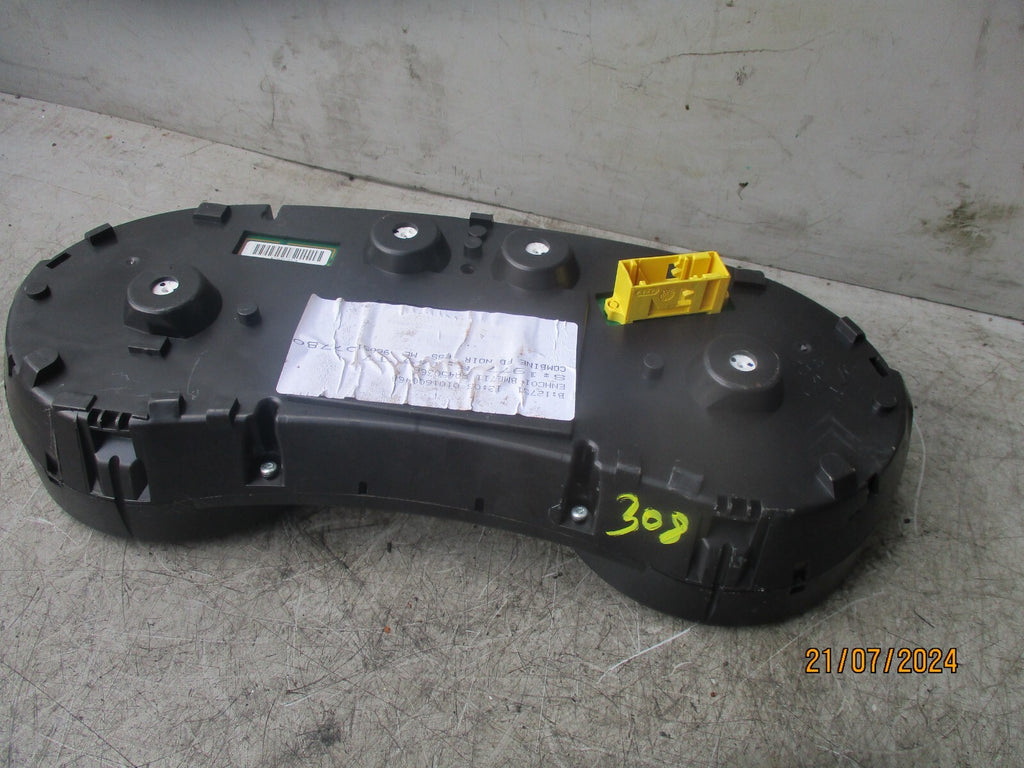 2009 PEUGEOT 308 MK1 1.4 PETROL SPEEDO SPEEDOMETER 9665107780