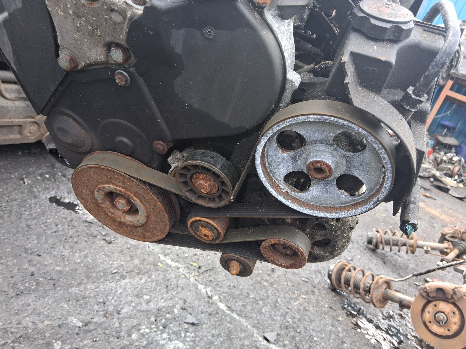 2001 PEUGEOT 206 2.0 DIESEL COMPLETE ENGINE DW10TD RHY 100K MILES