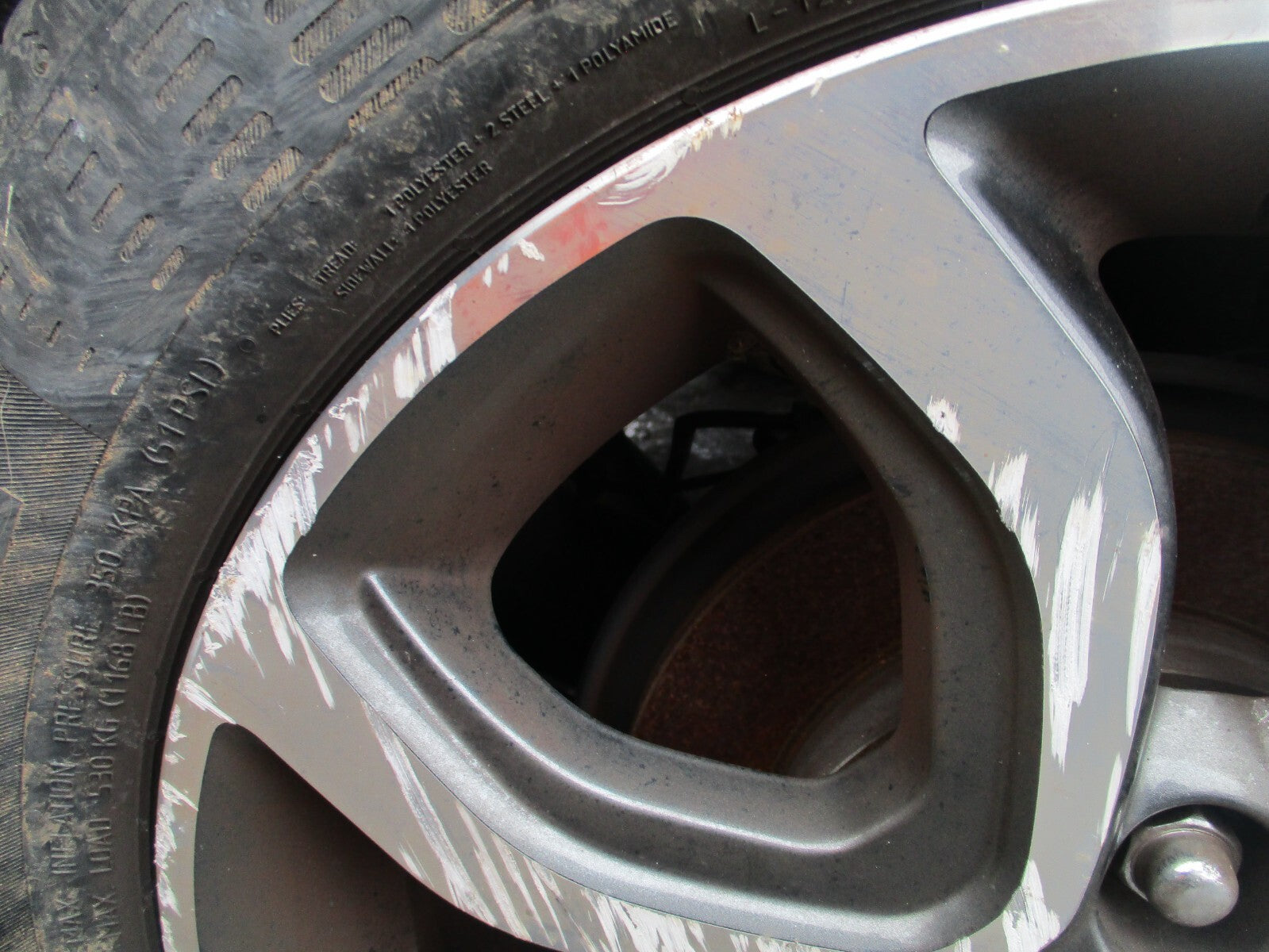 2023 KIA PICANTO MK3 15 INCH ALLOY WHEEL WITH TYRE 185/55R15 REF 2