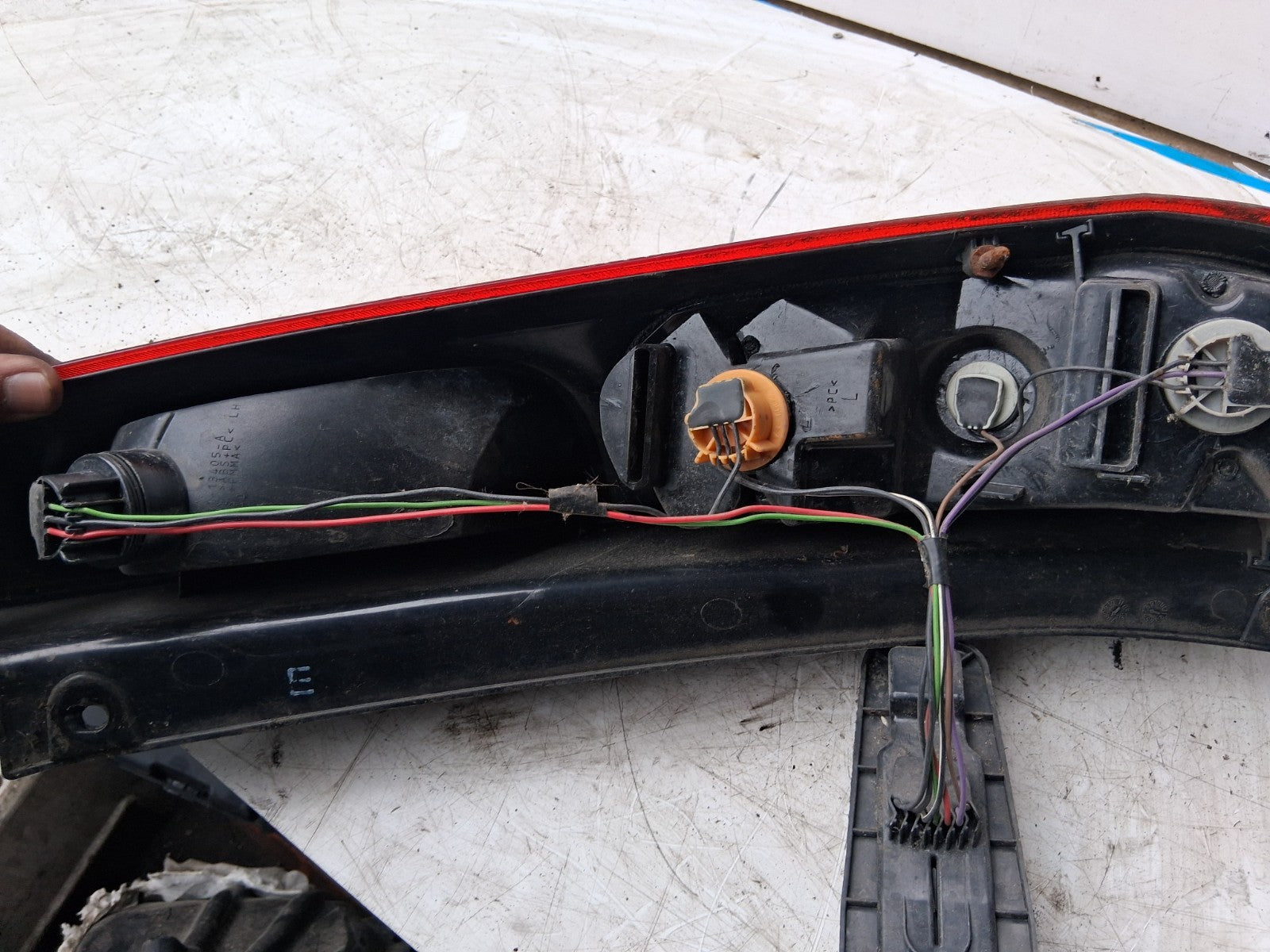 2006 FORD FIESTA MK6 NSR PASSENGER SIDE REAR LEFT TAIL LIGHT