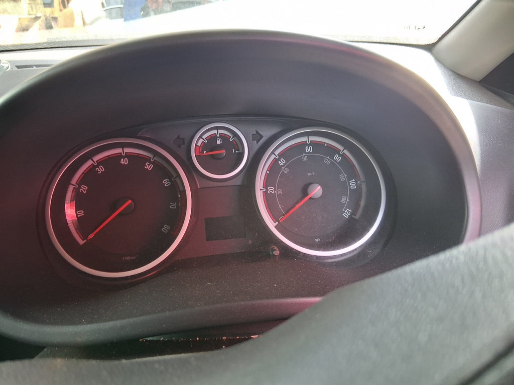 2009 VAUXHALL CORSA D 1.2 PETROL SPEEDO SPEEDOMETER INSTRUMENT CLUSTER GAUGE