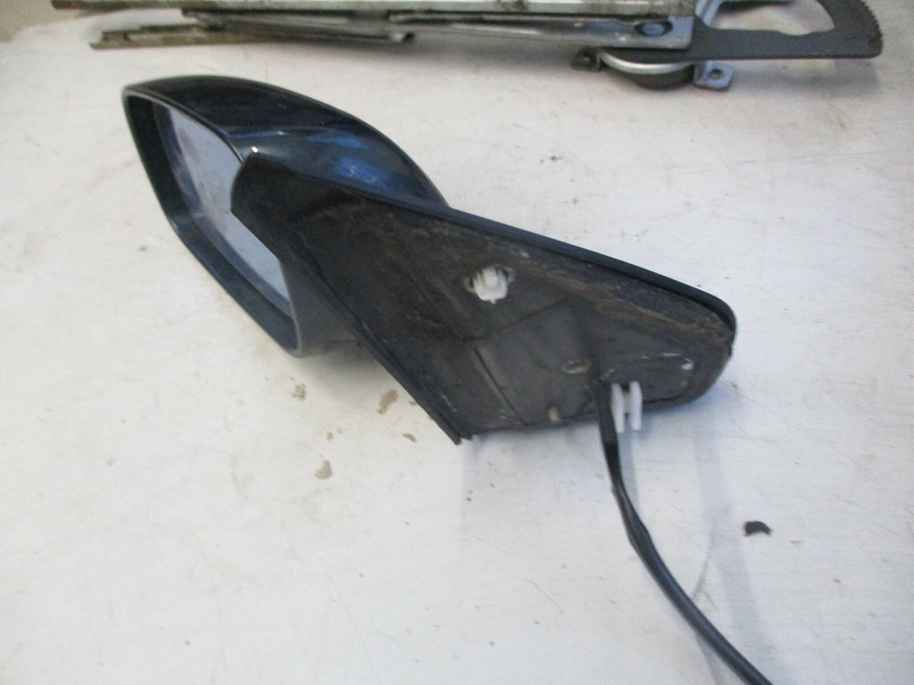 VW VOLKSWAGEN PASSAT B5 2002 NS PASSENGER SIDE DOOR WING MIRROR GREEN ELECTRIC