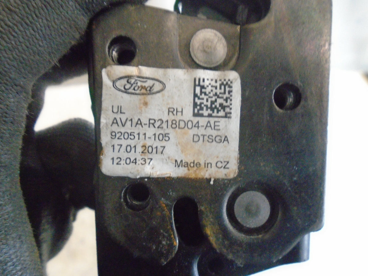 FORD B MAX 2017 OSF FRONT DRIVER SIDE DOOR LOCK AV1AR218D04