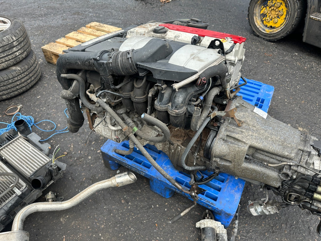2002 MERCEDES C230 CL203 2.3 PETROL ENGINE COMPLETE M111.981 111.981