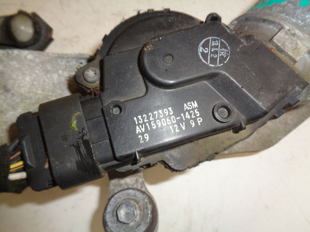 VAUXHALL INSIGNIA A 2014 FRONT WIPER MECHANISM MOTOR & LINKAGES 13227393