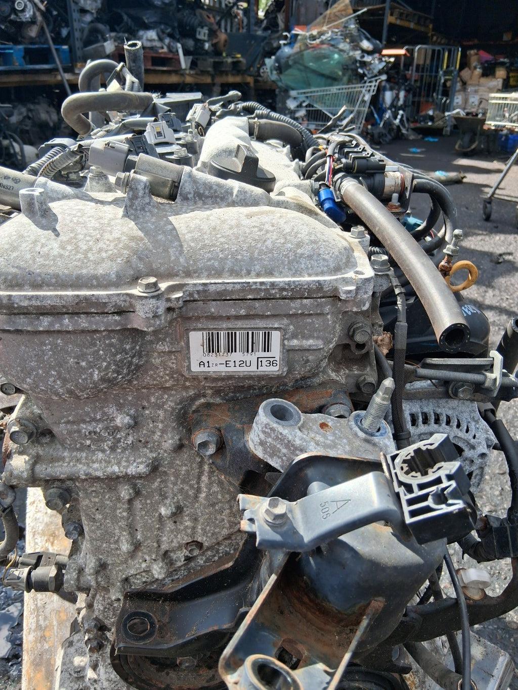2017 TOYOTA VERSO 1.6 BI FUEL VALVEMATIC COMPLETE ENGINE 1ZR FAE 1ZR-FAE