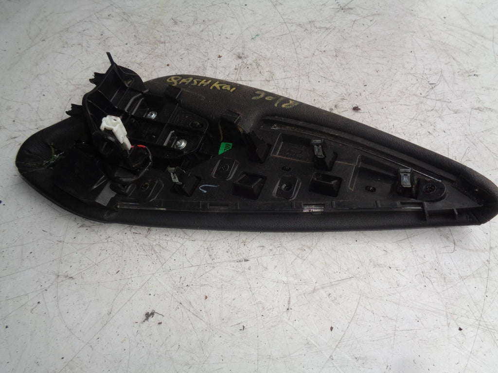 NISSAN QASHQAI J11 2018 DRIVER SIDE CENTRE CONSOLE LEATHER COVER 969pj 4eh0a