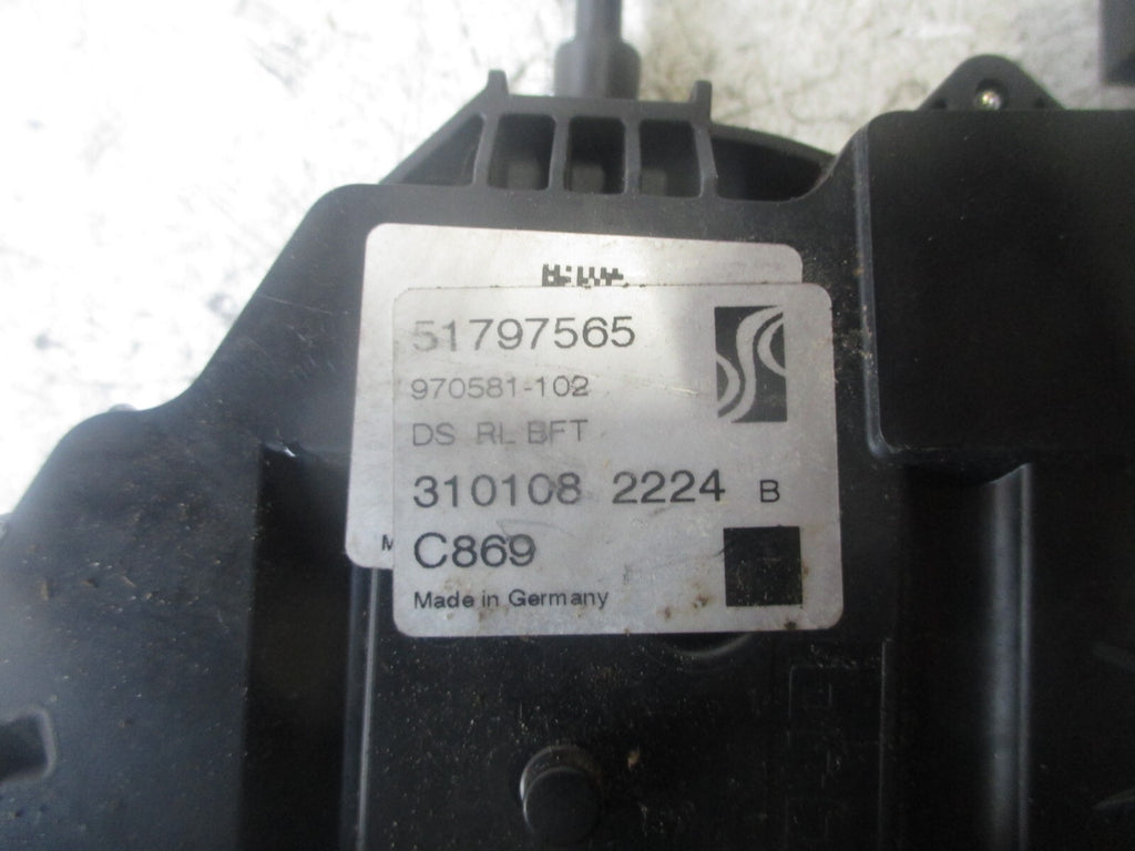2008 FIAT GRANDE PUNTO 3DOOR DOOR LOCK NSFFRONT PASSENGER SIDE 51797565