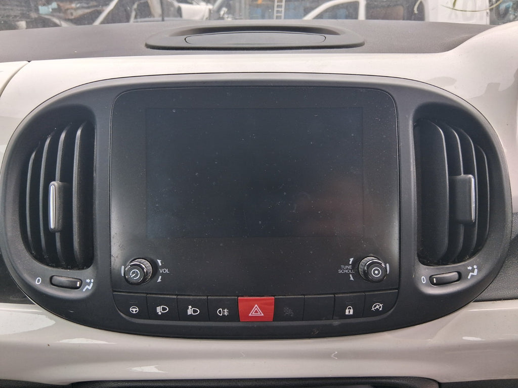 2019 FIAT 500L HATCH RADIO SCREEN DISPLAY TOUCH SAT NAV HEAD UNIT NO CODE