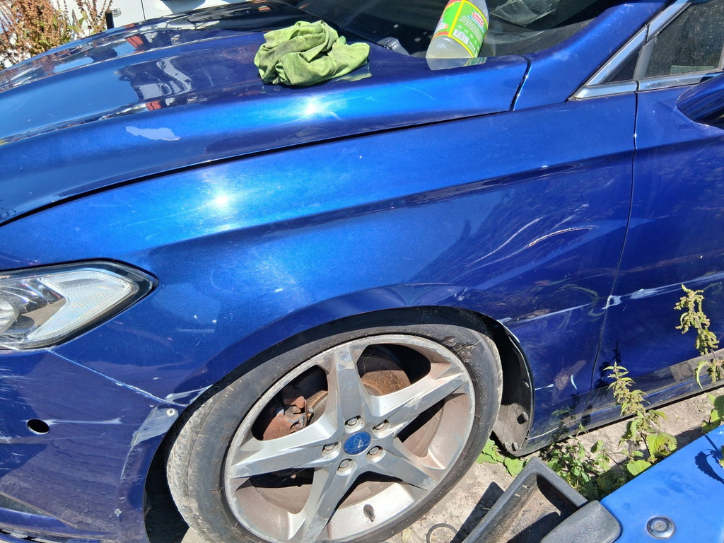 2016 FORD MONDEO MK5 HATCHBACK NSF PASSENGER SIDE FRONT LEFT WING PANEL BLUE LD