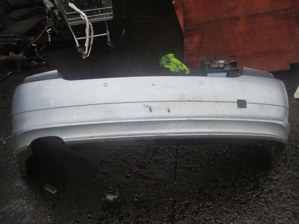 2009 BMW 3 SERIES LCI E90 SALOON REAR BUMPER WITH SENSORS LIGHT BLUE