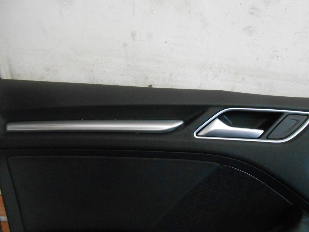AUDI A3 8V 2013 5 DOOR NSF PASSENGER SIDE FRONT DOOR CARD PANEL WINDOW SWITCH