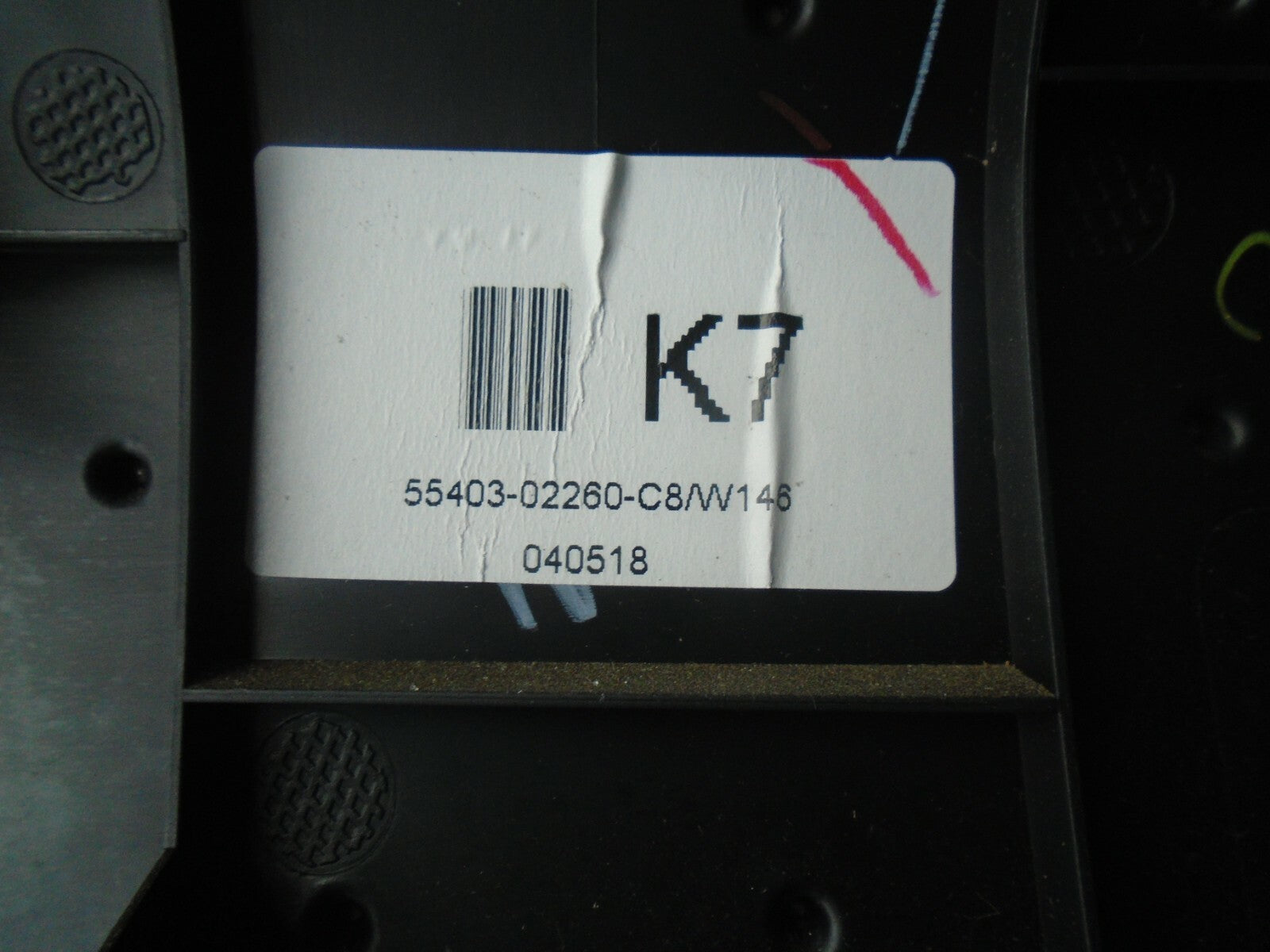 TOYOTA AURIS 2018 MK2 DASHBOARD TRIM 5540302260