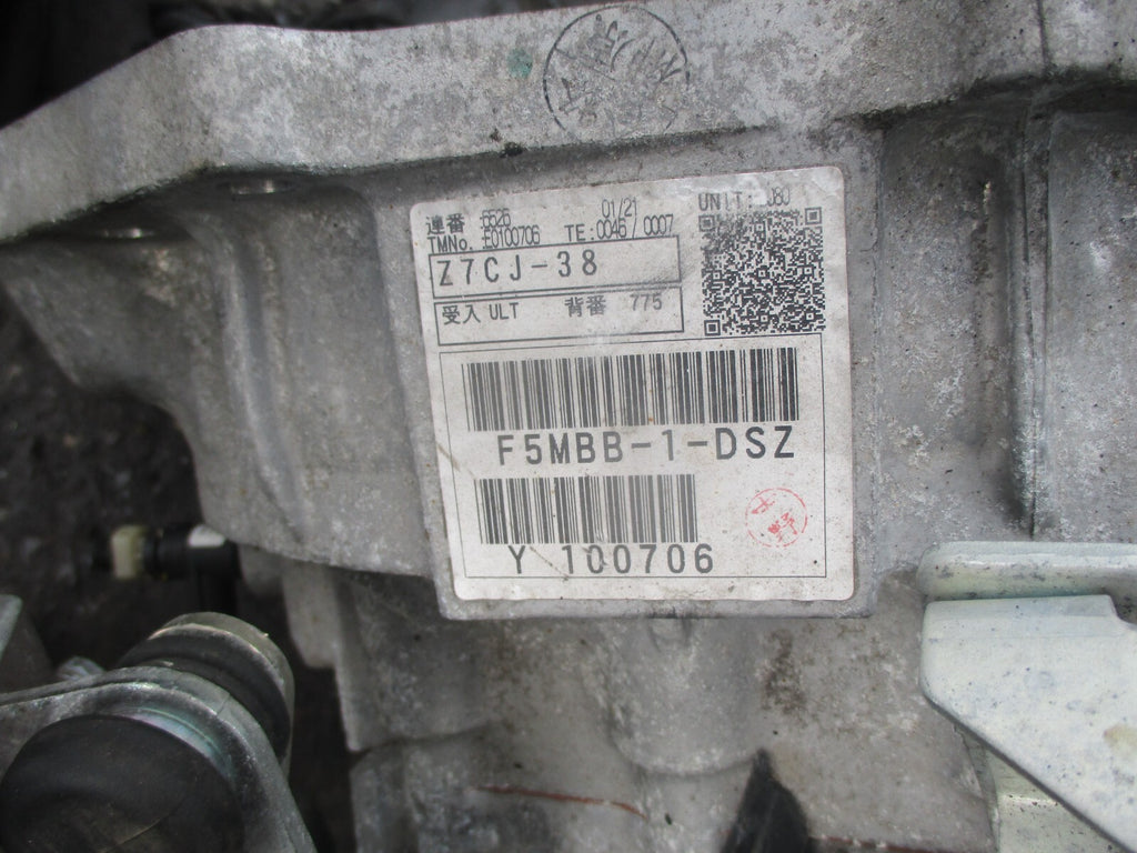 MITSUBISHI ASX 2020 2.0 PETROL MANUAL TRANSMISSION GEARBOX F5MBB1DSZ GBA