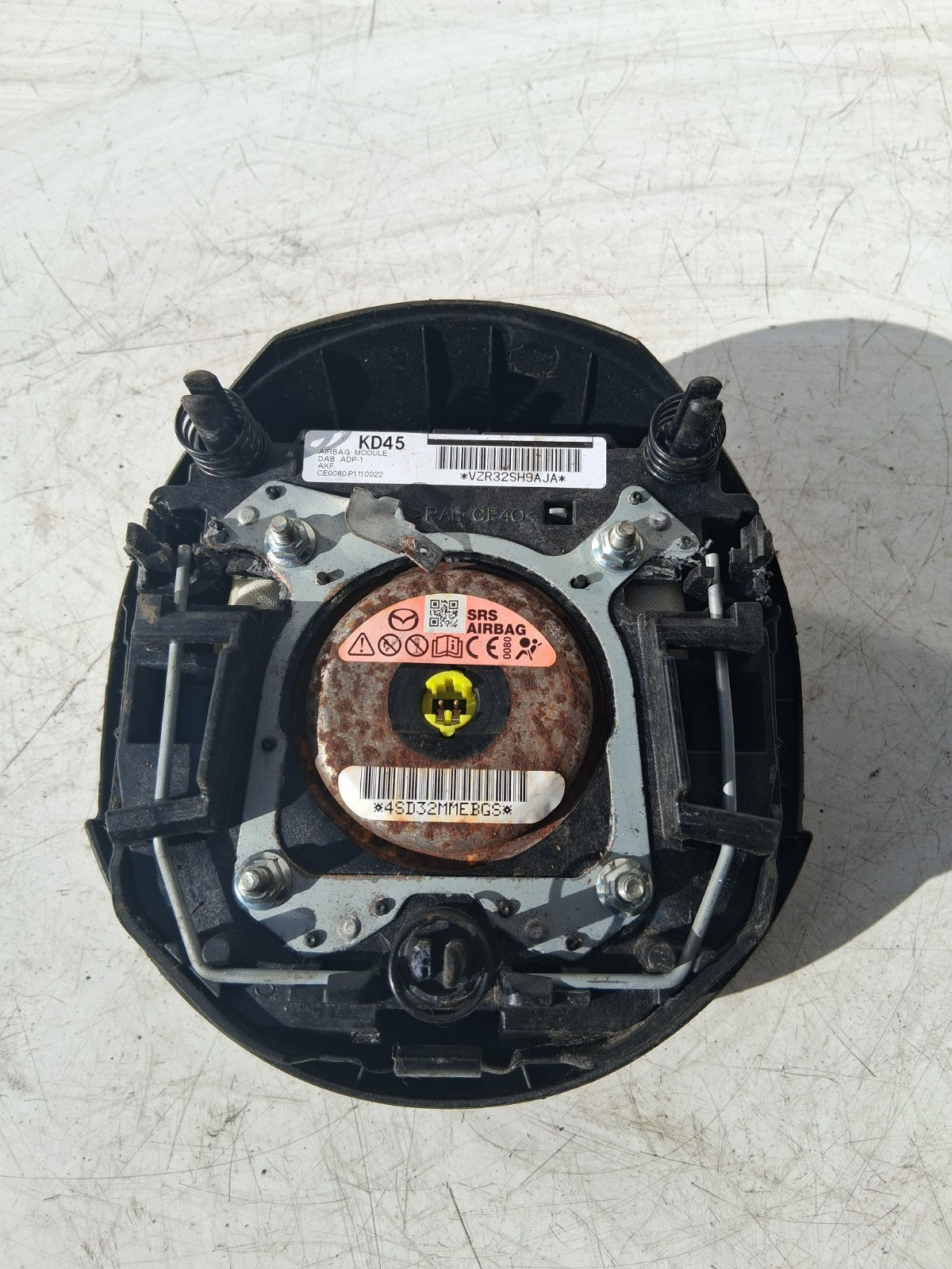 2013 MAZDA CX5 STEERING WHEEL AIRBAG UNIT CE0080P1110022