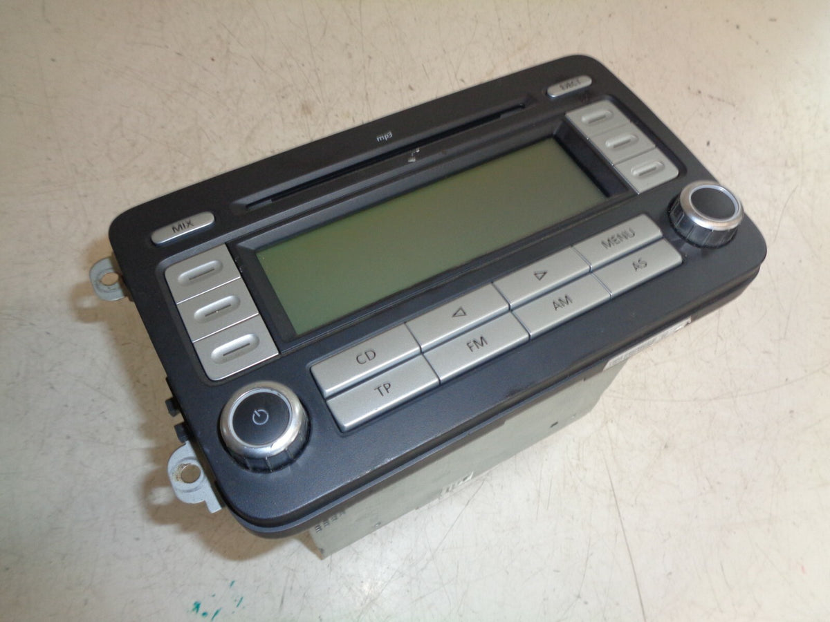VW VOLKSWAGEN GOLF JETTA MP3 STEREO CD PLAYER RADIO HEAD UNIT 1K0035186AF