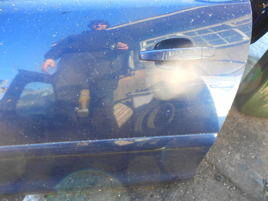 VAUXHALL CORSA D 2007 3 DOOR NS PASSENGER SIDE DOOR & GLASS LOCK MECH BLUE