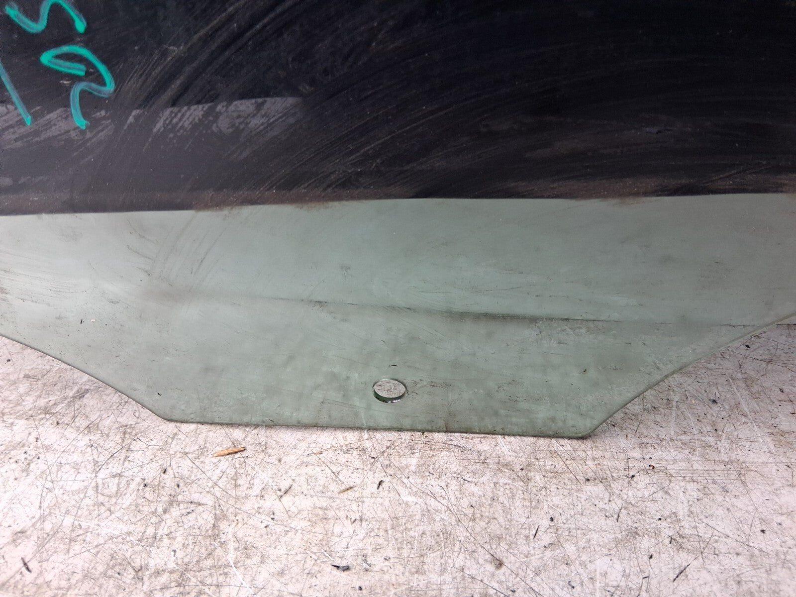 2017 VW VOLKSWAGEN GOLF MK7 NSR PASSENGER SIDE REAR LEFT WINDOW GLASS