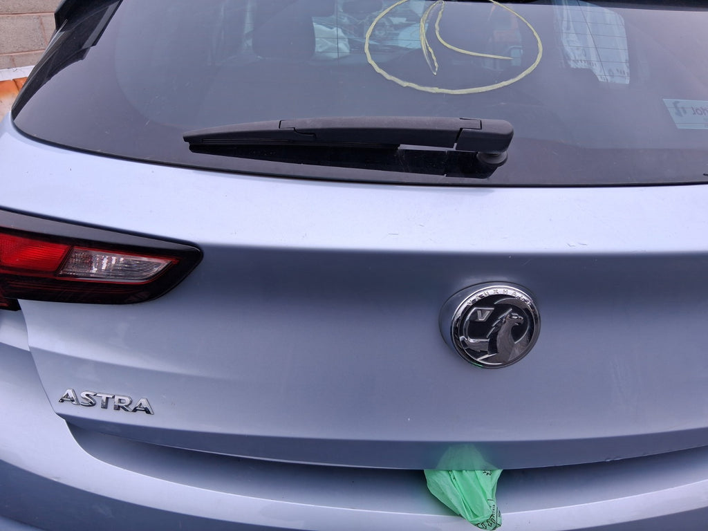 2019 VAUXHALL ASTRA K REAR BARE TAILGATE BOOTLID MAGNETIC SILVER METALLIC Z189