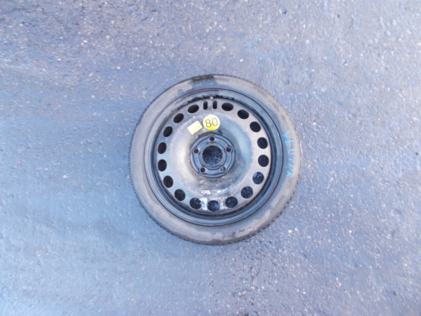 VAUXHALL VECTRA CONTINENTAL 5 STUD 16 INCH SPARE STEEL WHEEL 115/70 R16 2160132