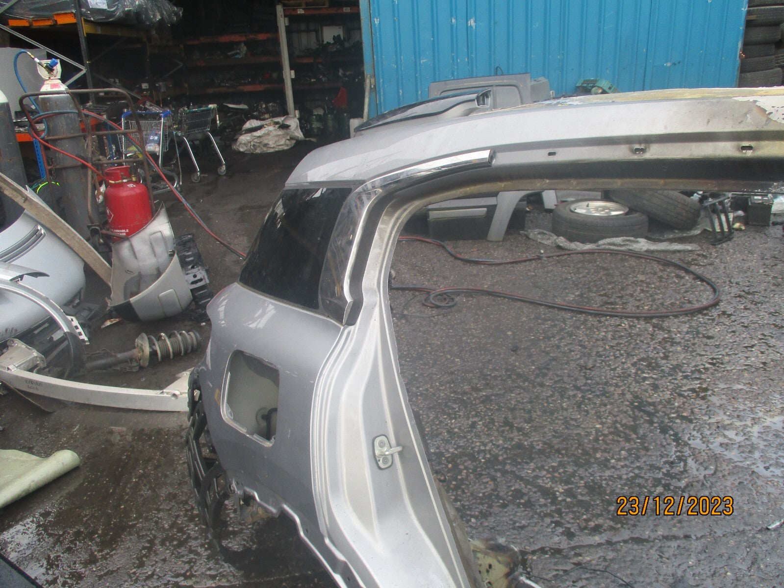 CITROEN C5 AIRCROSS 2021 OSR DRIVER SIDE REAR QUARTER PANEL GREY