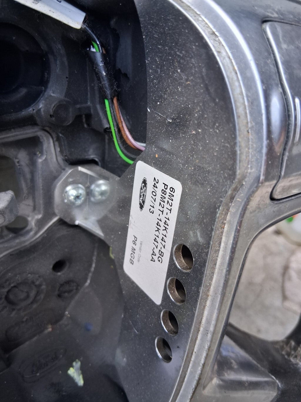 2013 FORD S MAX MK1 MULTIFUNCTIONAL STEERING WHEEL AM213600BB