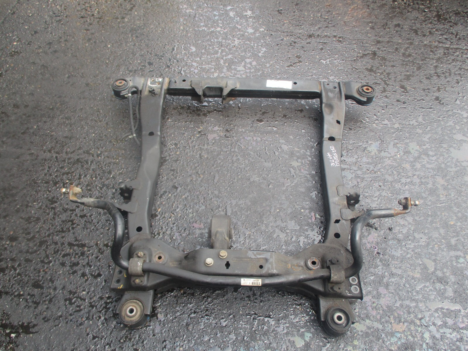 VAUXHALL ZAFIRA C 2017 1.4 PETROL FRONT SUBFRAME AXLE CARRIER 13370472