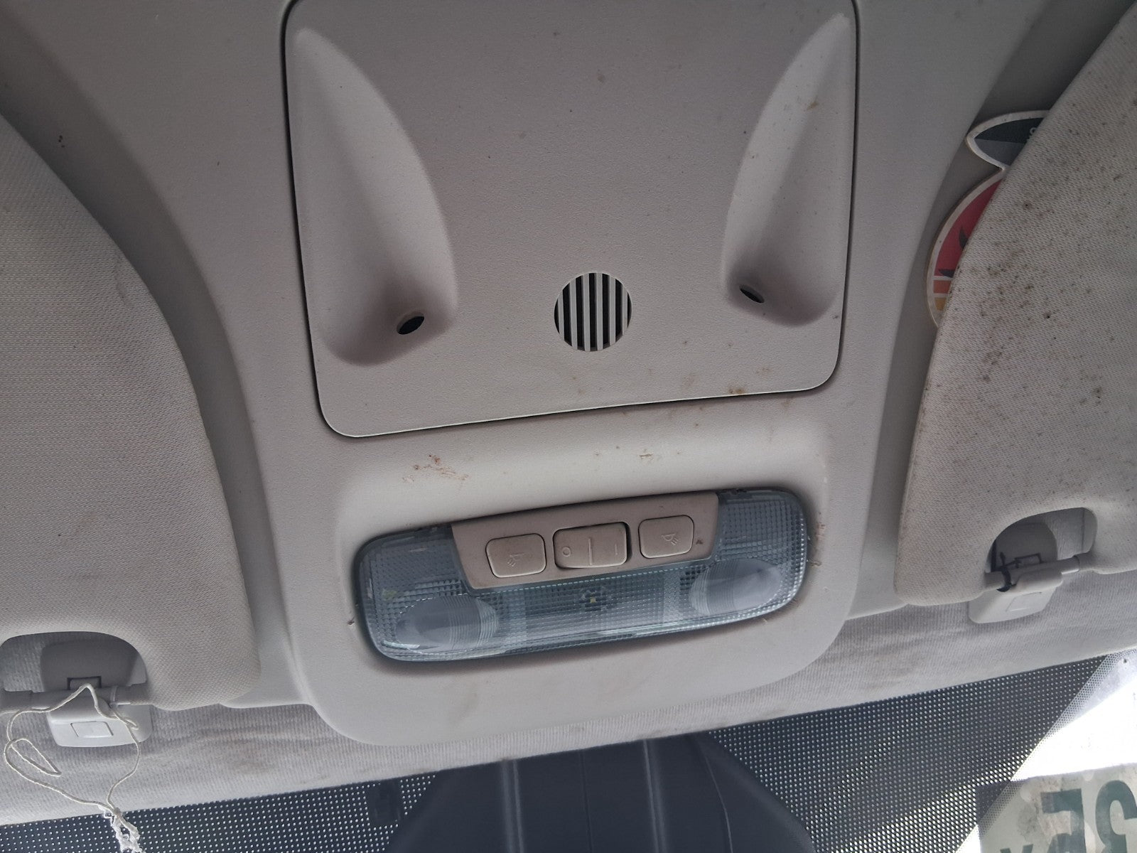 FORD TRANSIT COURIER 2015 FRONT INTERIOR ROOF READING LIGHT