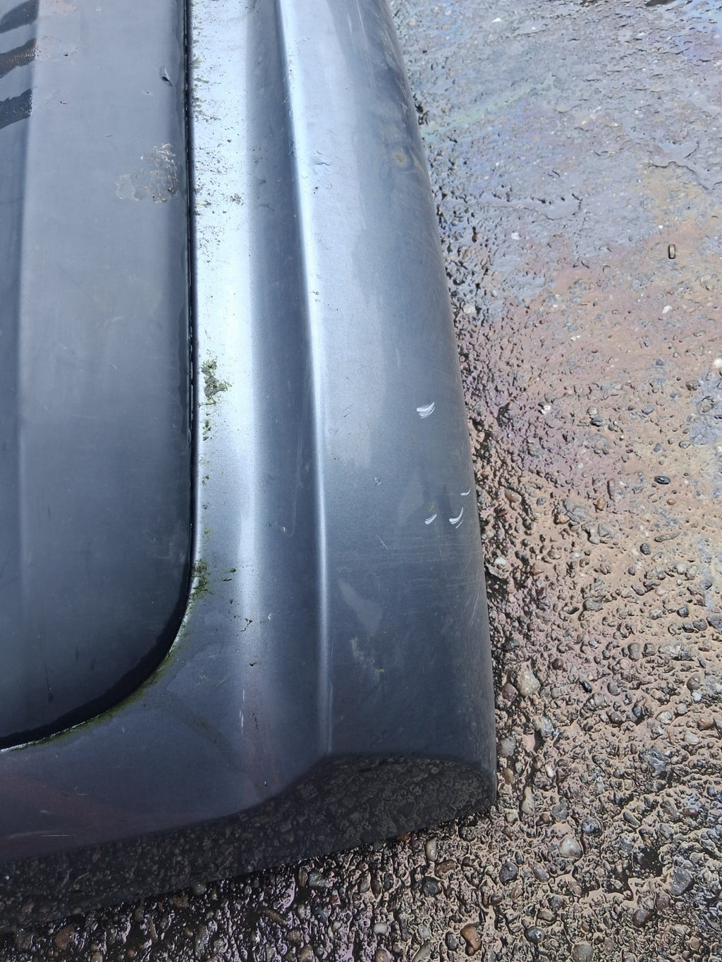 2009 PEUGEOT 207 PRE FACELIFT REAR COMPLETE BUMPER GRIS THORIUM METALLIC KTHC