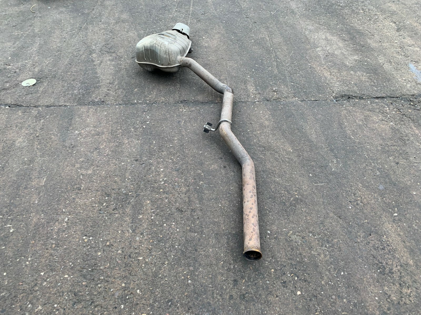 MERCEDES BENZ C CLASS W204 C220 DIESEL 2012 EXHAUST BACK BOX A2044911601