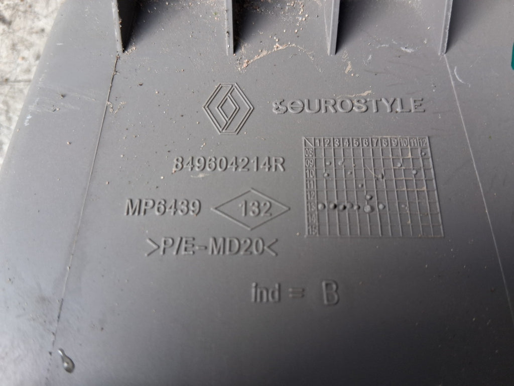 2023 RENAULT MASTER MK3 INTERIOR ROOF PANEL STORAGE TRIM 849604214R