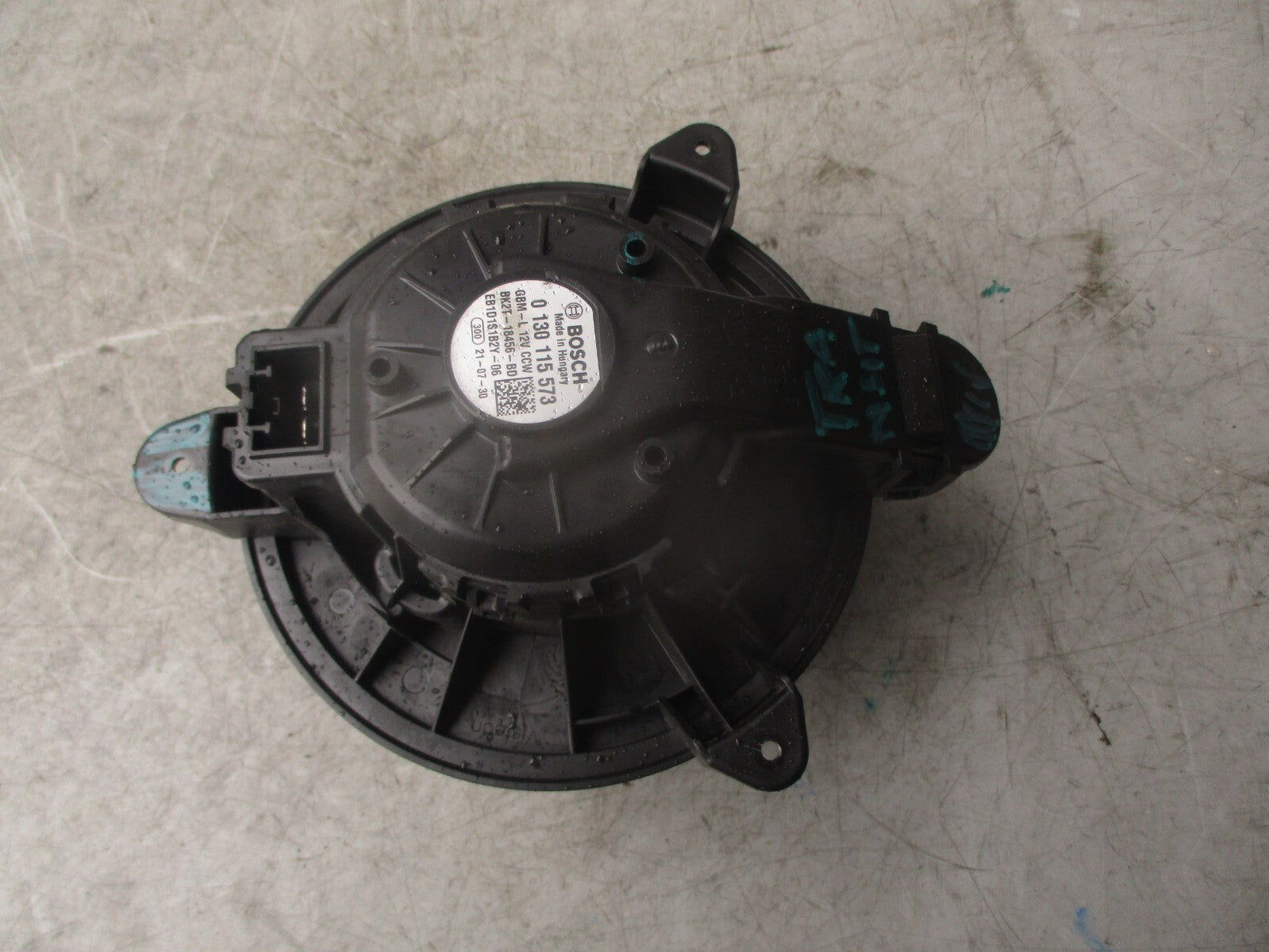 2021 FORD TRANSIT 350 MK8 2.0 DIESEL AC AIR CON HEATER BLOWER MOTOR BK2T18456BD
