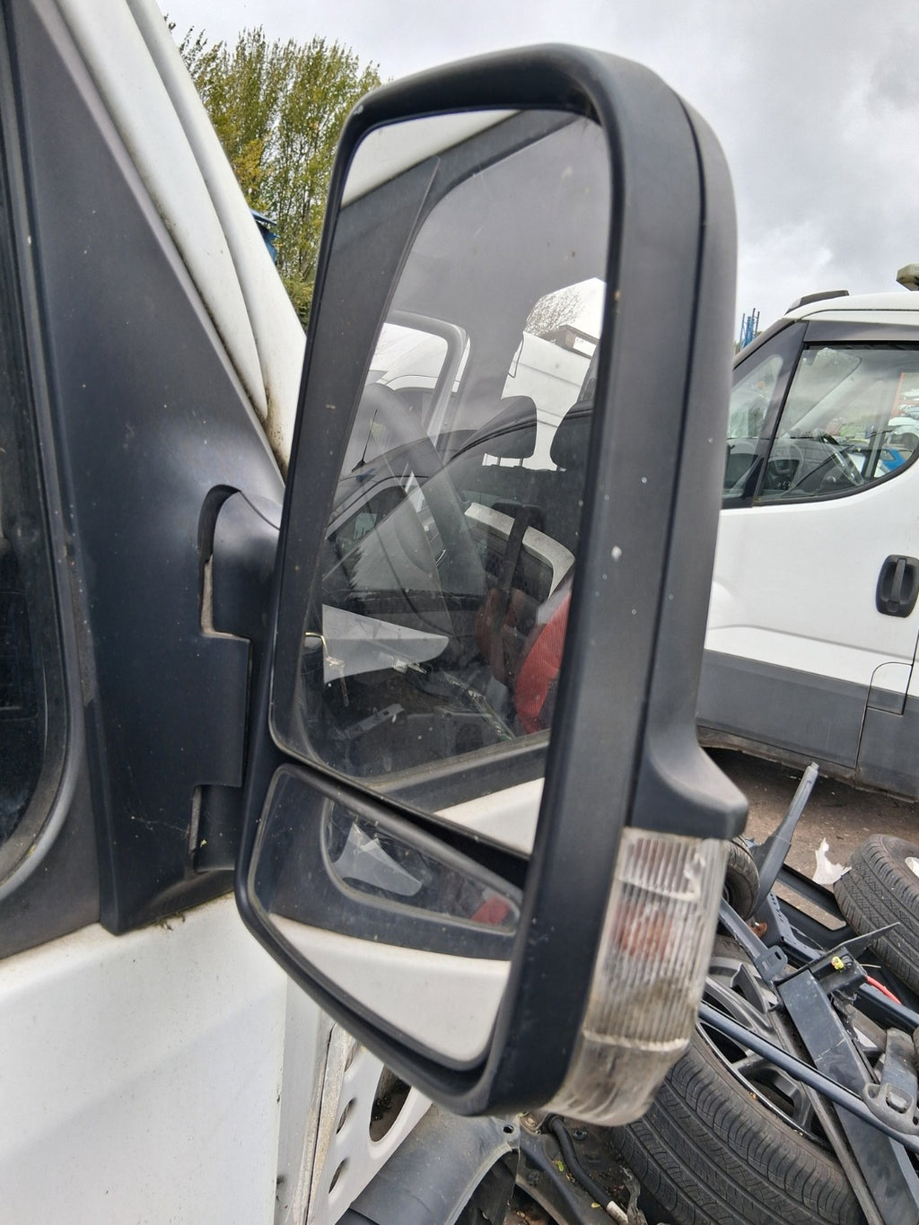 2016 MERCEDES SPRINTER MK2 W906 OSF DRIVER SIDE RIGHT WING MIRROR BLACK
